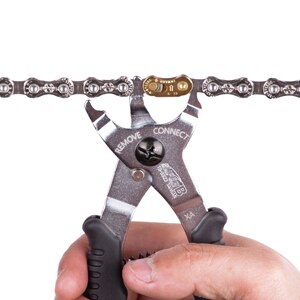 SUPER B TB-3323 bike kette magischen knopf clamp entferner und verbinden tools kette reparatur werkzeuge 2 in 1 master link zangen-dreizack