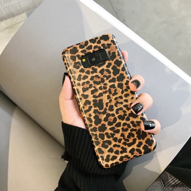 DCHZIUAN Leopard Print Telefon Fall Für Samsung Galaxy Note 10 S8 S10 S9 Plus HINWEIS 8 HINWEIS 9 Fall luxus Abdeckung Mit Lanyard