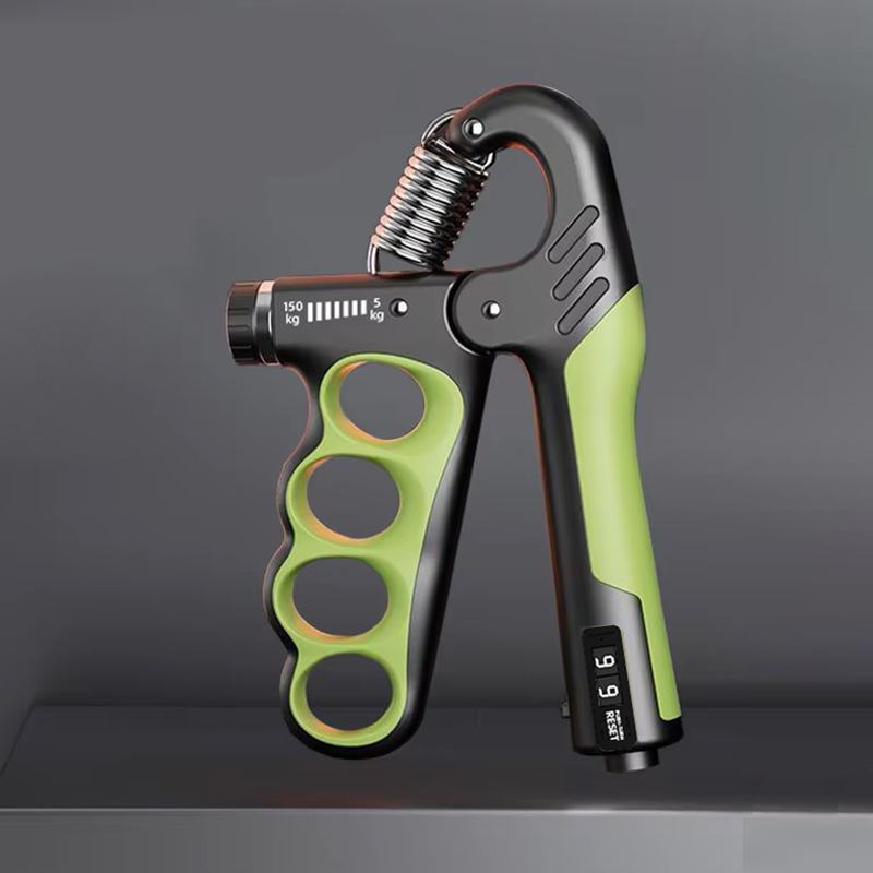 5-100Kg Hand Grijper Gym Pols Expander Handversterker Verstelbare Rollenbank Handgreep Vinger Onderarm Trainer Spier Herstellen: GRIJS