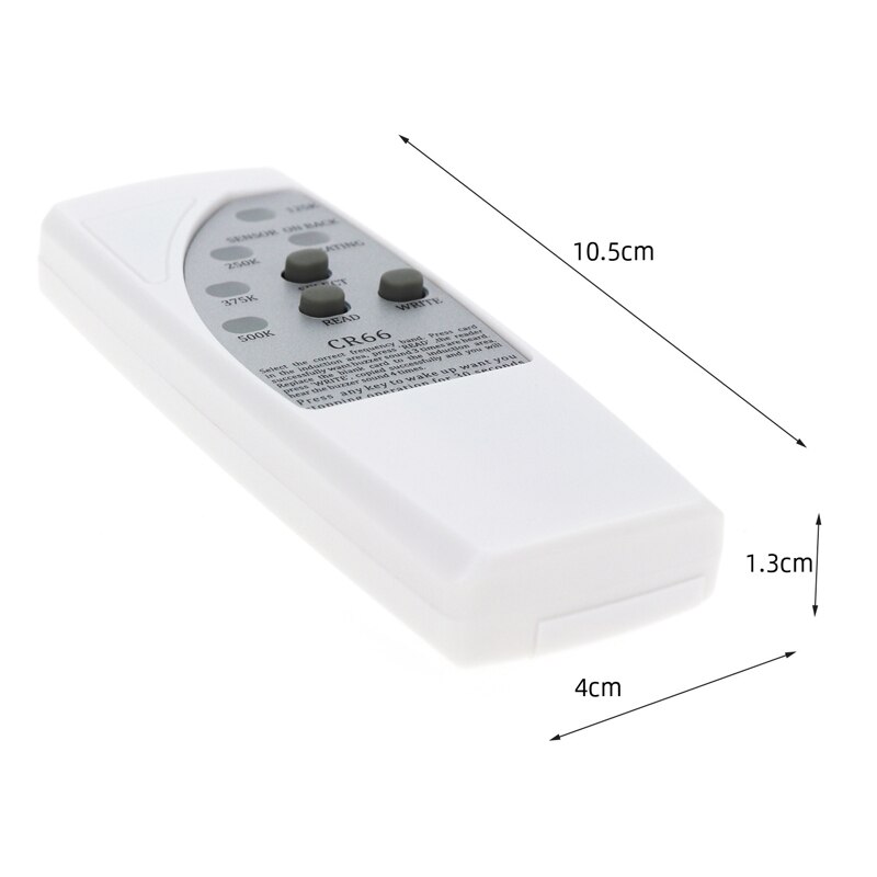 Handhållen rfid kortläsare skrivare 125 khz kopiator dulikator med ljusindikator närhet omskrivbar  em4305 t5577 nyckelkort tag