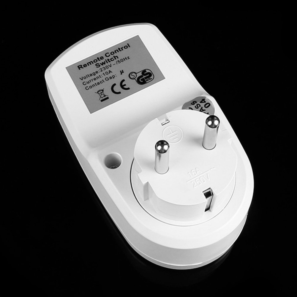 10A Home Wireless Smart Remote Control Power Outlet Plug & Play Small Size Wifi Socket Switch for Home Appliances