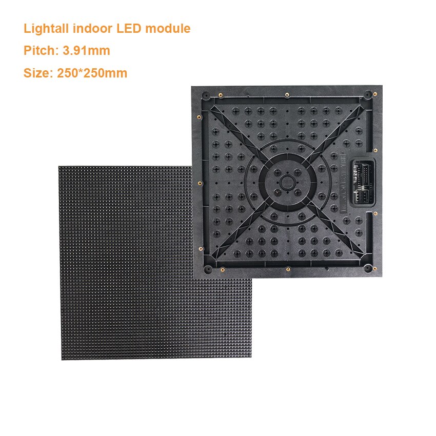 Módulo LED Original P3.91 para interiores, matriz led rgb de 250x250mm, 64x64 puntos, SMD2121, 3 en 1, pantalla de vídeo, pantalla led exterior