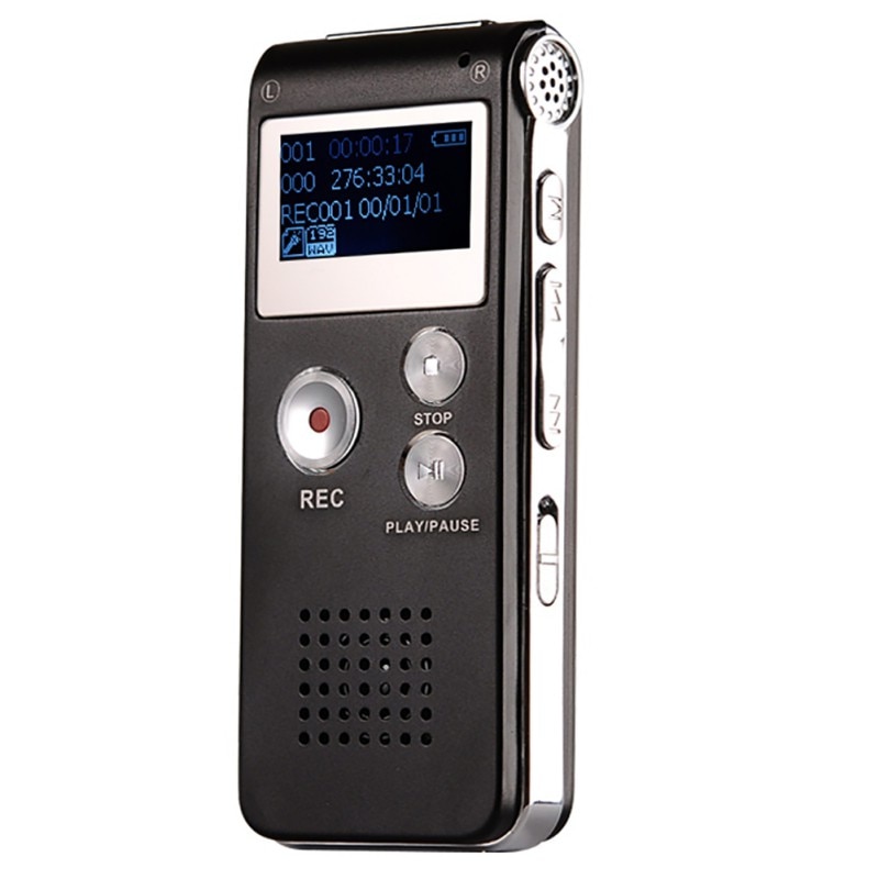 8 Gb Voice Recorder Usb Dictafoon Digitale Audio Voice Recorder Met Wma/Wav/MP3/Ogg Gebouwd-in Microfoon Voor
