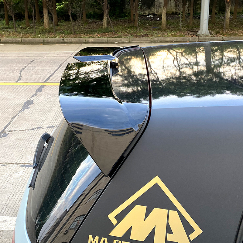 Abs Spoiler Voor Vw Volkswagen Golf 6 MK6 Gti Gtd R Glanzend Zwart Achter Dak vleugel