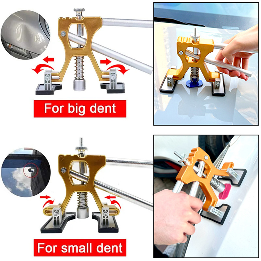 Auto Karosserie Delle Reparatur Bausatz Auto Delle Abzieher Mit golden Delle Abzieher Für Auto Karosserie Delle Entfernung Kleiner Delle Und Tiefe Delle Entfernung