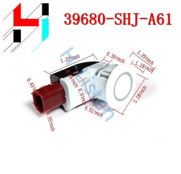 Parking Sensors 39680-SHJ-A61 for Honda CRV, Black, white, silver, Auto Sensors, Ultrasonic Sensor, Car Sensor