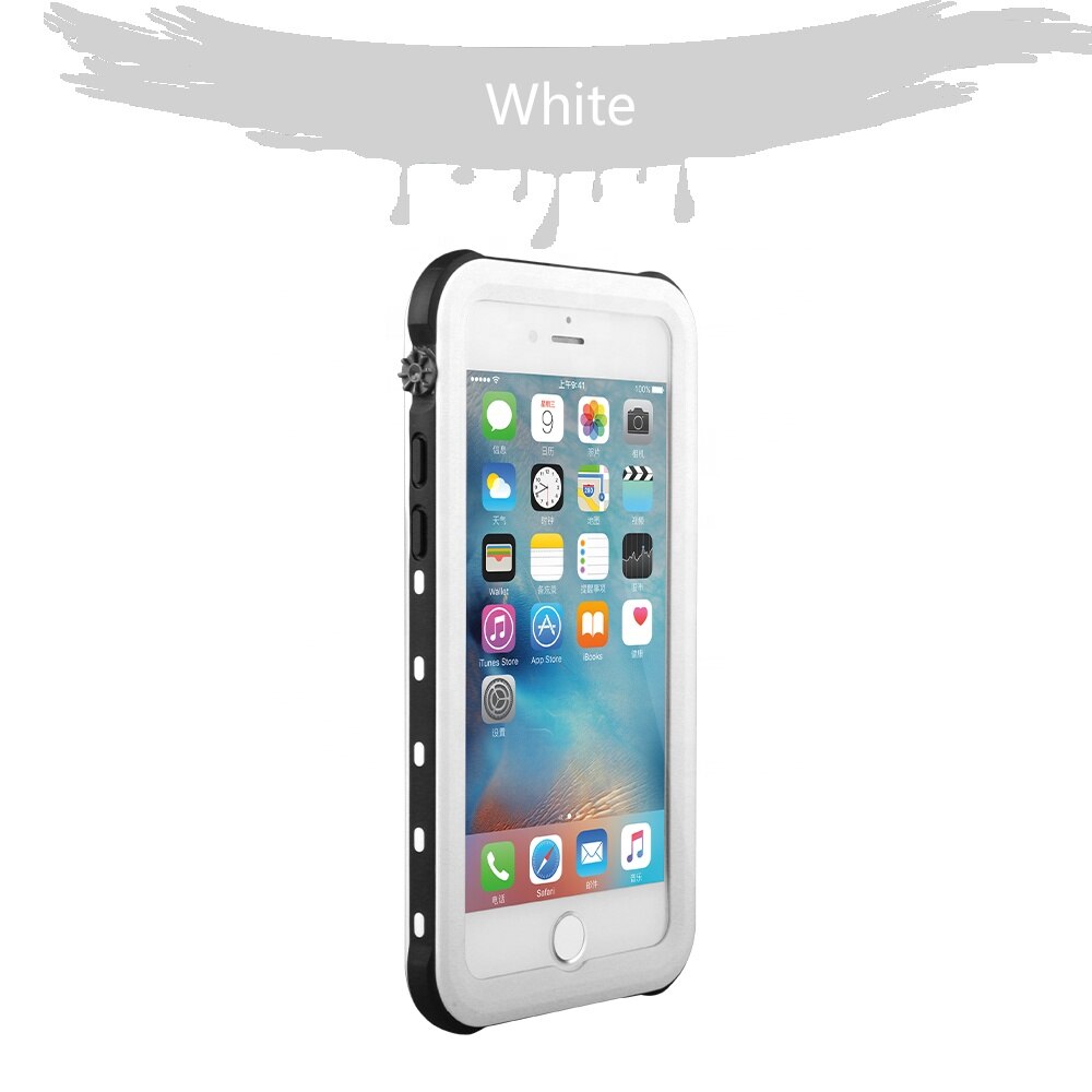Redpepper mobiltelefon tpu mjukt vattentätt fodral för iphone 6 6s 7 8 plus x