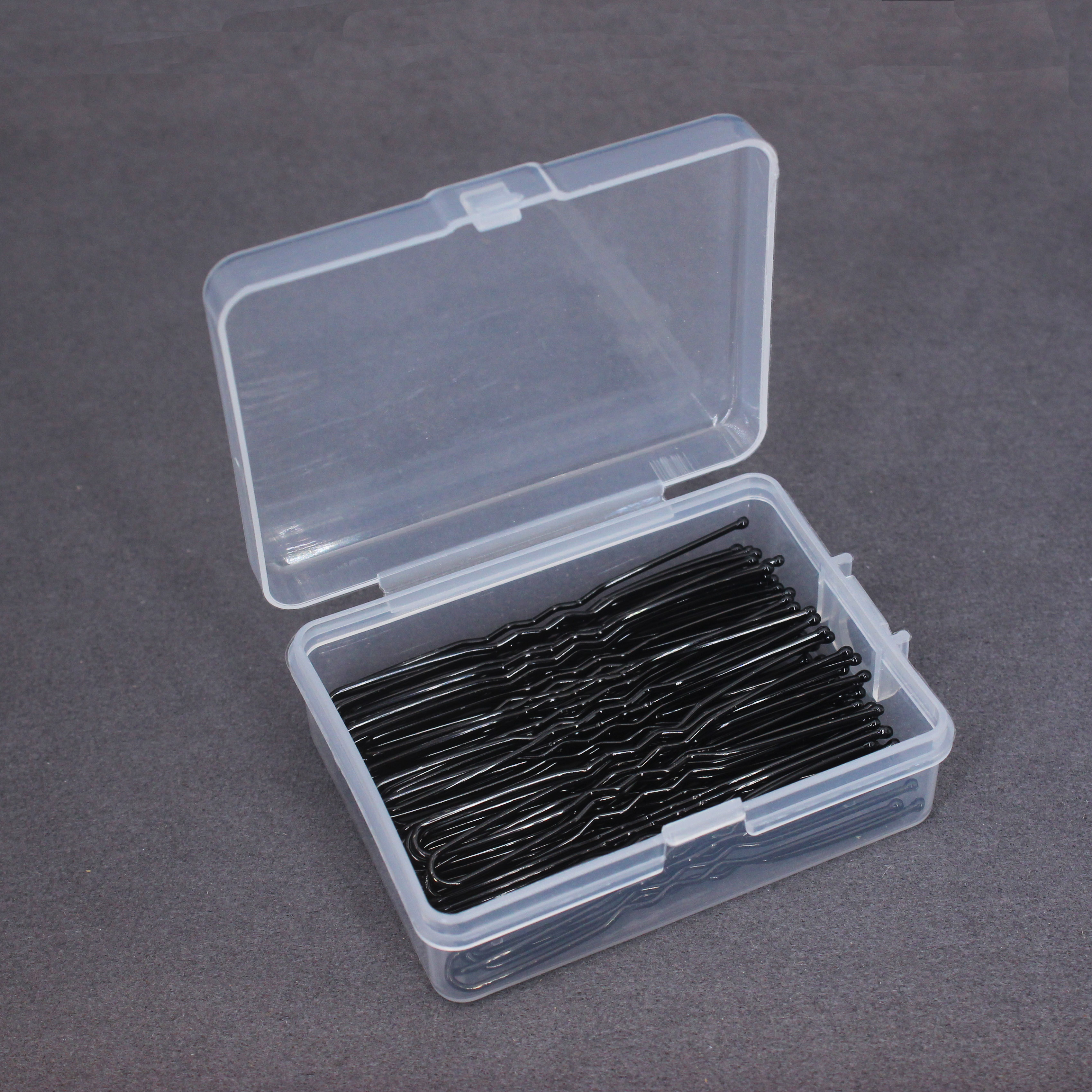Pinces à cheveux en métal couleur argent en forme de U, épingles à cheveux de mariée en alliage ondulé pour femme, accessoires d'outils de coiffure, 50 pièces