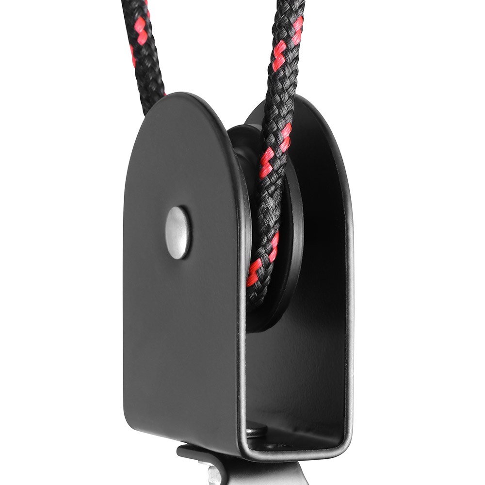 Bike Holder Ceiling Lift Cargo Rack For Bicycle Bike Storage Garage Hanger Mounted Hoist Pulley Rack 45lbs Metal Lift Assemblies