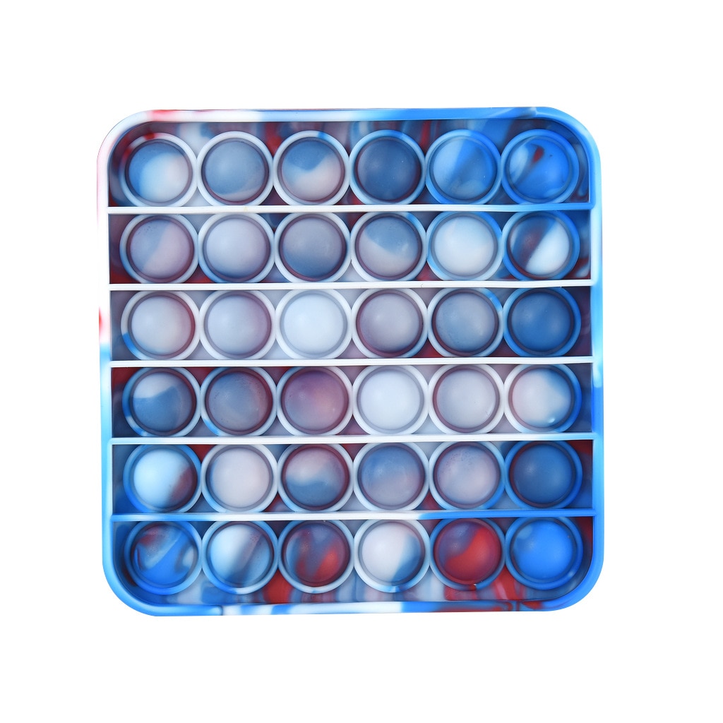 Pop It Push Bubble Fidget Toys Adult Stress Relief Toy Antistress PopIt Soft Squishy Anti-Stress Anti Stress Box Poppit: H