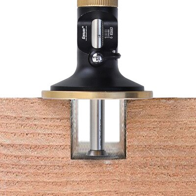 European Style Scribe 0.2mm Precision Fine-Tuning Blade Scribing Tools With 2 Replacement Cutters Wheel Marking Gauge