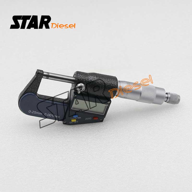 STAR diesel S0078 Micrometer Digital Display Blue Box Measurement Tools For Common Rail Fuel Injector Shims