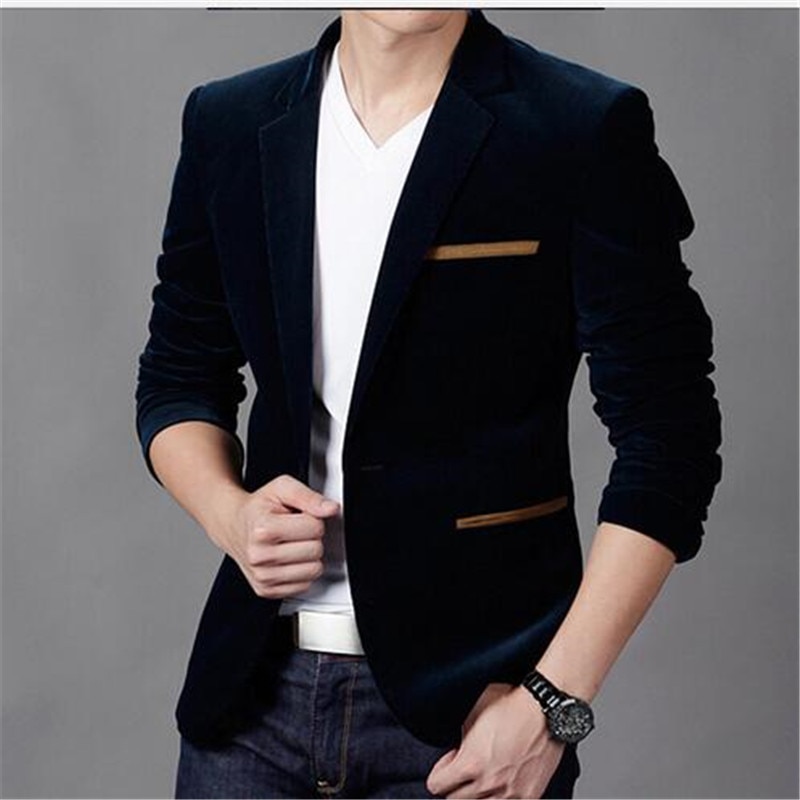 Miesten merkki bleiseri brittiläinen rento slim fit puku takki miesten bleiserit miesten takki terno masculino plus koko 4xl