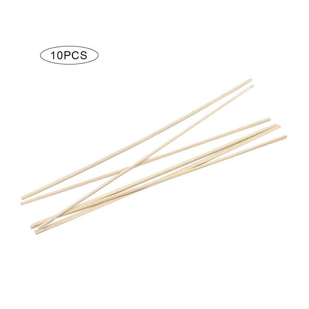 10Pcs Reed Hout Olie Diffuser Vervanging Rotan Riet Stok Sticks Voor Aroma: Default Title