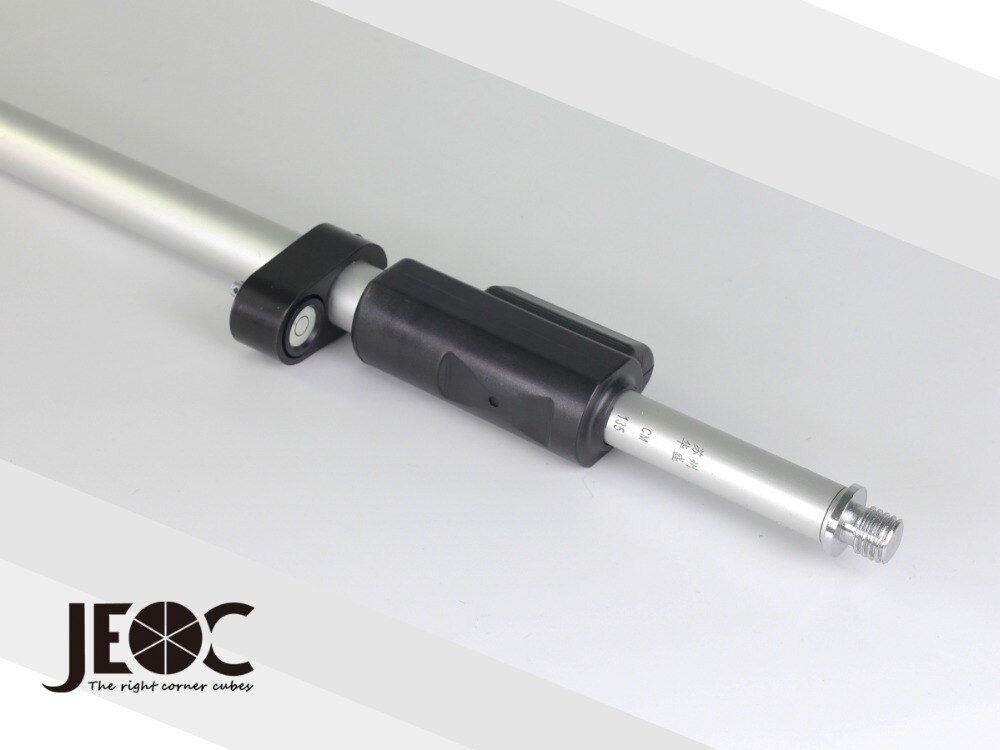 215mm Compression Lock Surverying Prism Pole with 5/8 Inch Mount, for Topcon Sokkia Seco Systems