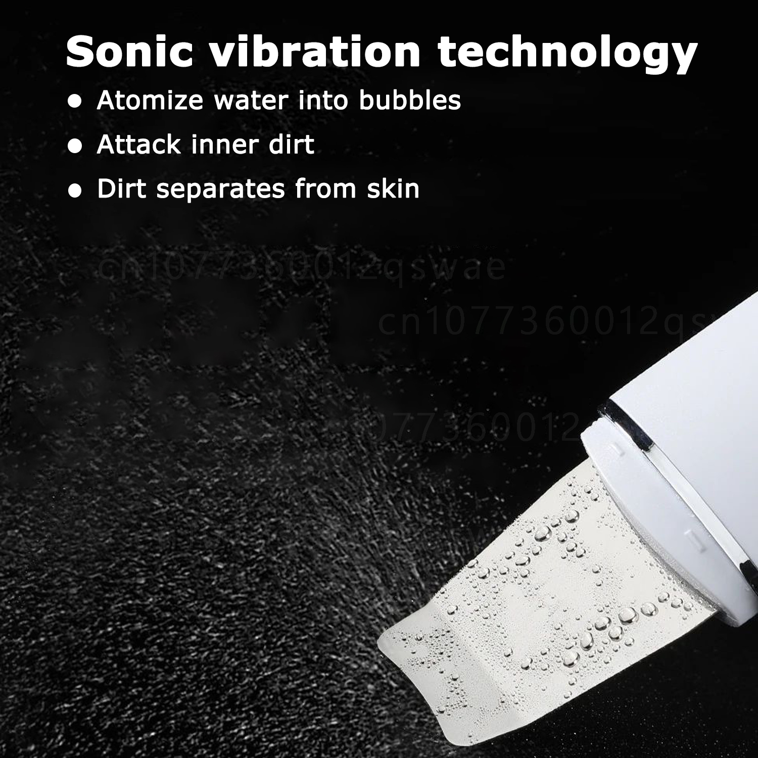 Ultrasonic Skin Scrubber Face Spatula Blackhead Remover for Deep Cleansing Skin Spatula Facial Pore Extractor Peeling Shovel