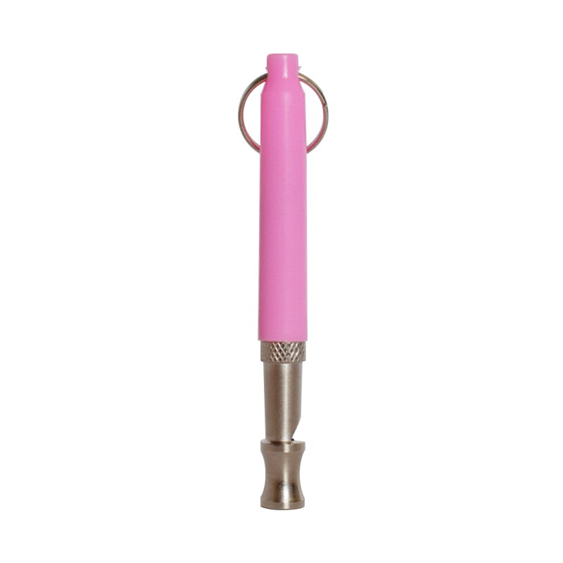 Verstelbare hondenfluit, anti-blaf, ultrasoon geluid, hondentrainingsapparaat, fluit, trainer, hulpmiddel, gids, huisdieren, puppy, disciplineringstool: Roze