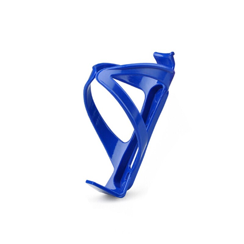 1 Pieza de plástico ajustable para ciclismo bicicleta de montaña soporte para botella de agua jaula soporte para botellas de bicicleta jaulas accesorios para bicicletas: Blue