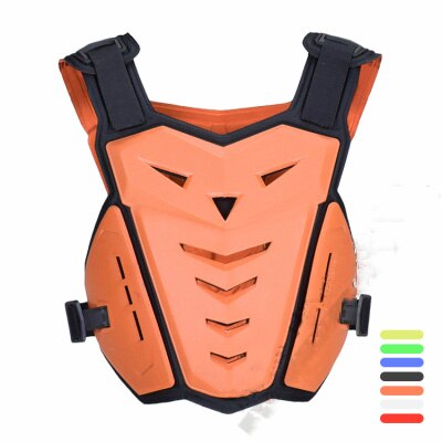 Body Armor Motorcycle Jacket Body Armor Protector Shirt Protection Skiing Body Armor Spine Chest Back Protective Gear: Orange