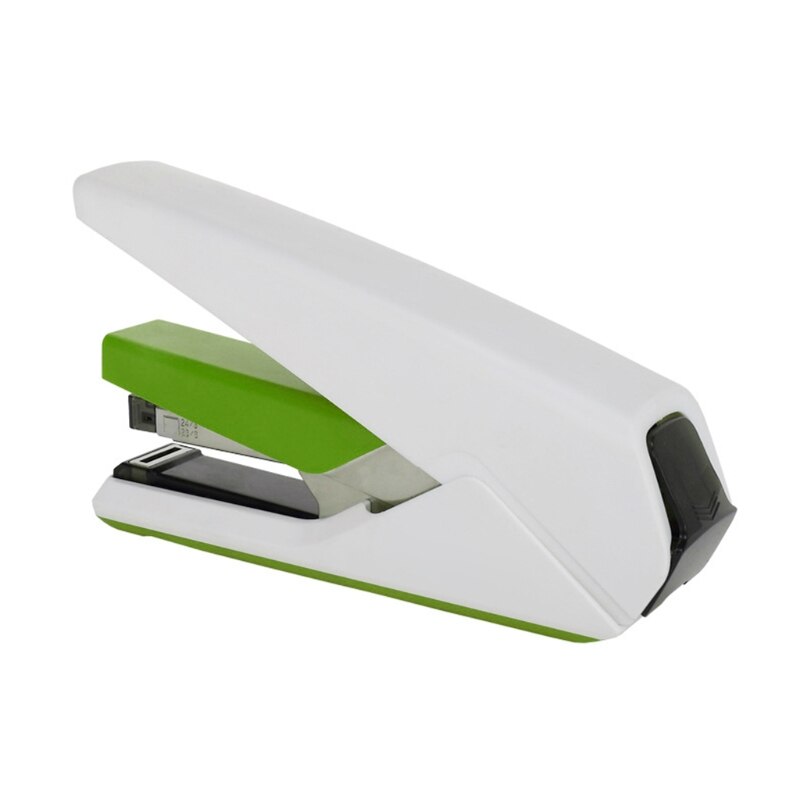 30 Sheets Effortless Heavy Duty Stapler Paper Book Binding Stapling Machine standard School Office Supplies Stationery: Green