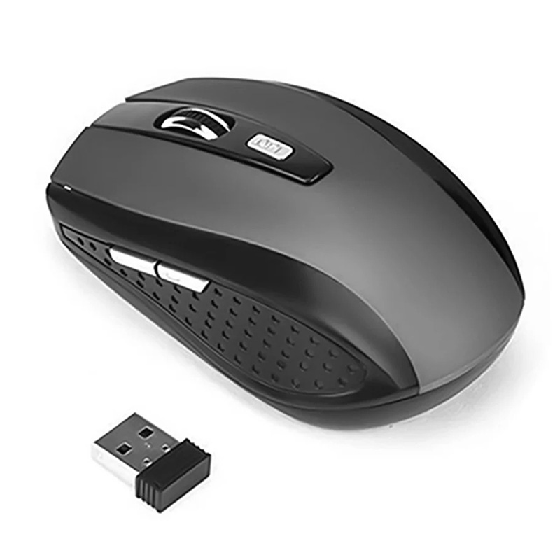 Wireless Mouse 2.4G Silent Mouse Portable Mobile Optical Office Mouse 1600 Adjustable DPI Levels for Notebook PC Laptop MacBook