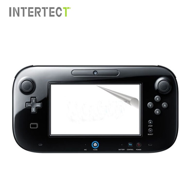 3 PCS Anti-Glare LCD Screen Skin Clear Film Protector Cover Compatible Nintendo Wii U Gamepad