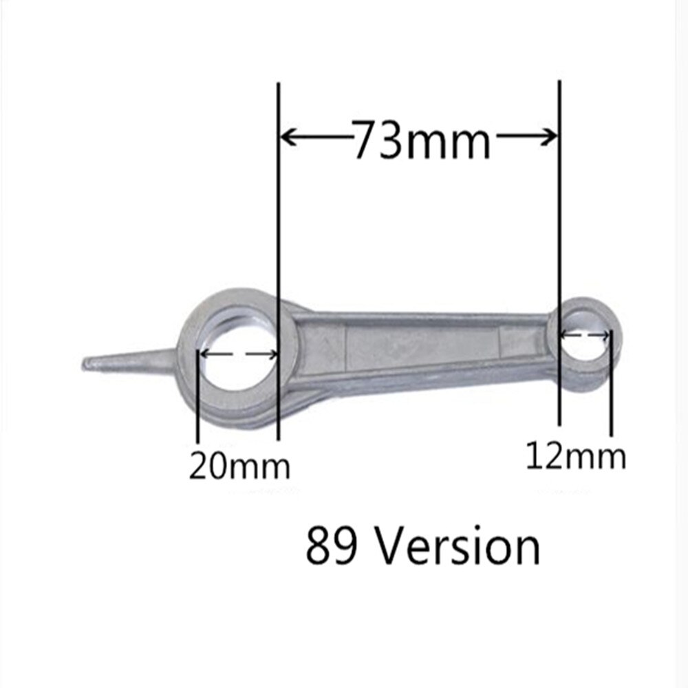 4500 psi kompressor enkelt cylinder højtrykskompressor reservedele plejlstang putter og stempel 1 sæt/parti: 89 version