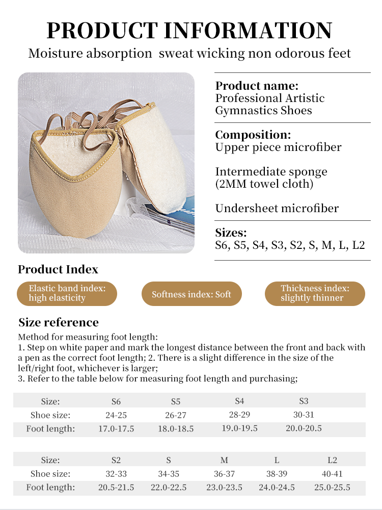 Dynadans Rhythmic Gymnastics Shoes Women's Half Foot Shoes Children's Suede Half Foot Dance Toe Shoes