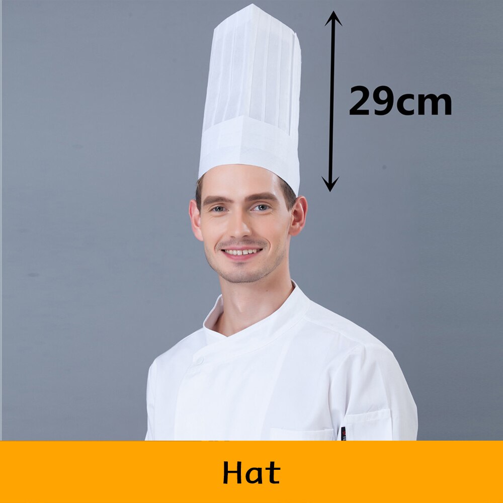 Chapeau de Chef non tissé, couvre-chef de Chef, couvre-chef de Restaurant, hôtel, vêtement de travail de cuisine, casquettes jetables, 20 pièces/lot: 4