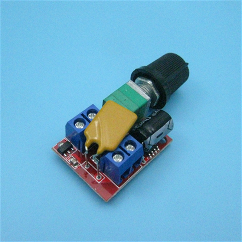 Module de contrôleur de vitesse de moteur à courant continu, 5V-35V 6V 12V 24V, interrupteur de commande de vitesse, variateur LED, ZS-X4A, 5a, PWM Max 90W