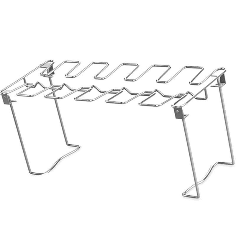 Narzędzie robić grilla ze stali nierdzewnej, grill robić kurczaka, składany, zlew robić udka kurczaka z uchwytem na patelnię, skrzydło grilla robić grillowania  n1 godz. 7: Default Title