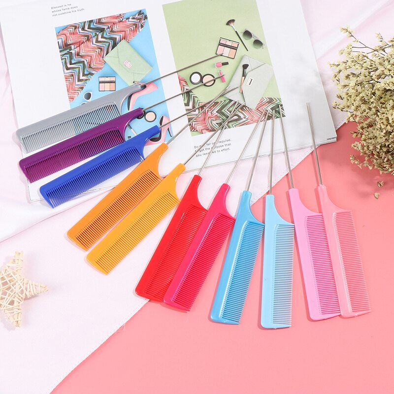 1Pc Hair Combs Hair Salon Dye Comb Separate Parting For Hair Styling Hairdressing Antistatic