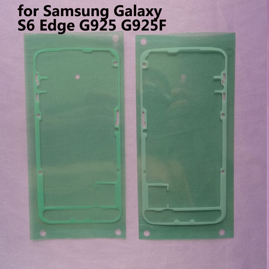 2Pc Battery Dock Back Cover Sticker Glue Tape Adhesive for Samsung Galaxy S6 S7 S8 S9 edge S8 S9 Plus Note 5 8 9 A510 A520 A530