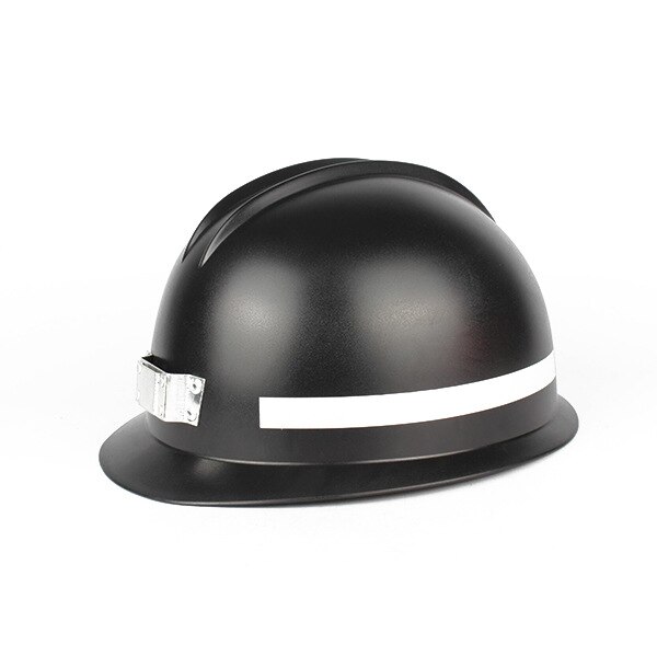 Abs Helm Zwart Flood Preventie Helm Koplampen Kan Worden Geïnstalleerd Kolenmijn Bouw Helm