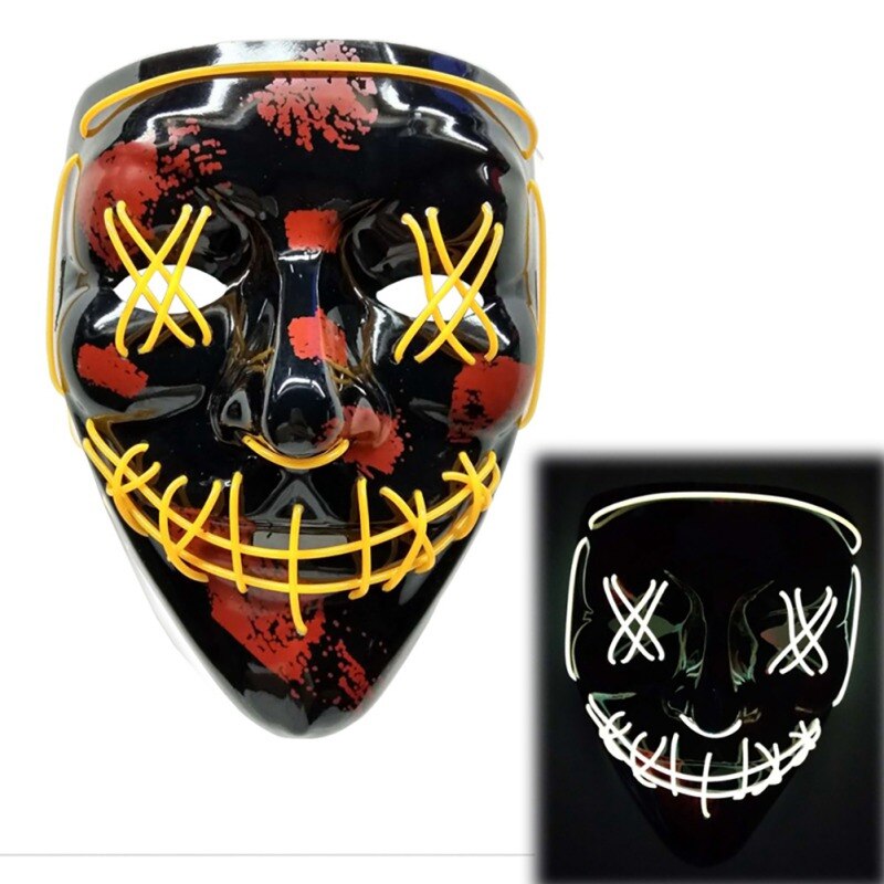 LED Mask 22: Yellow