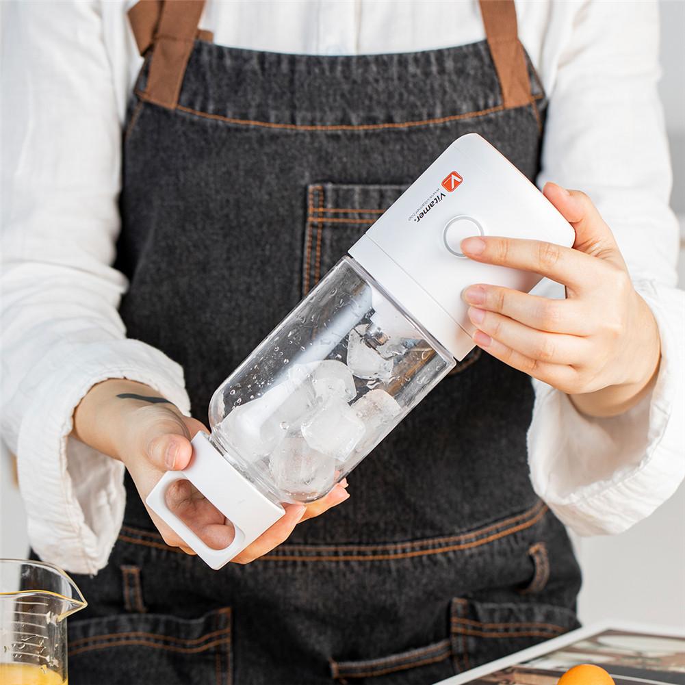 Electric Juicer 500ml Portable Smoothie Blender Mini USB Mixer Electric Juicer Charging Vitamer Fruit Juicer