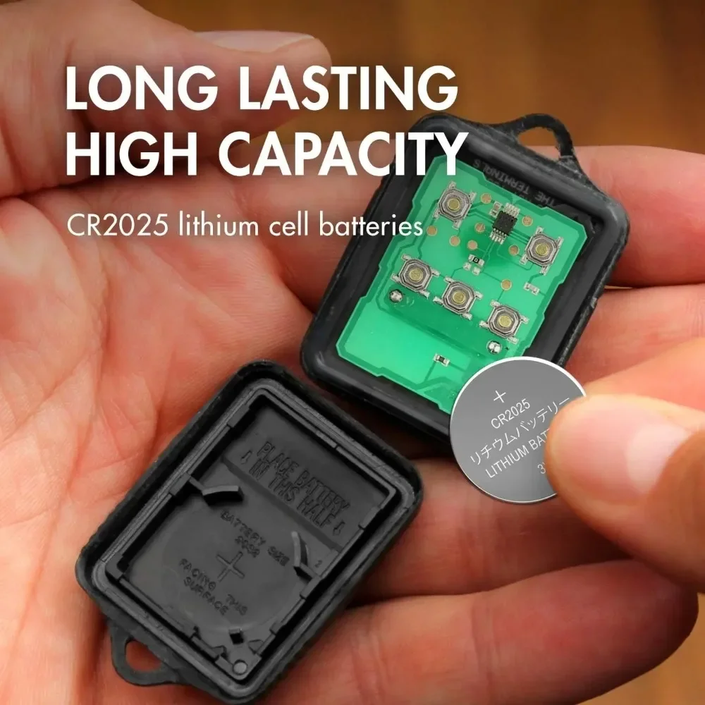 2-50PCS 3V CR2025 CR Lithium Button Battery DL2025 BR2025 5003LC LM2025 Coin Cell Watch Batteries For Toys Clock Computer
