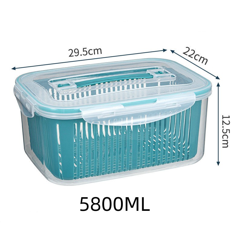 Pudełko robić lodówki zamrażarka lodówka Organizer świeże pojemniki na robić przechowywania owoców warzywne kosz spustowy Organizer robić kuchni spiżarni: żółty