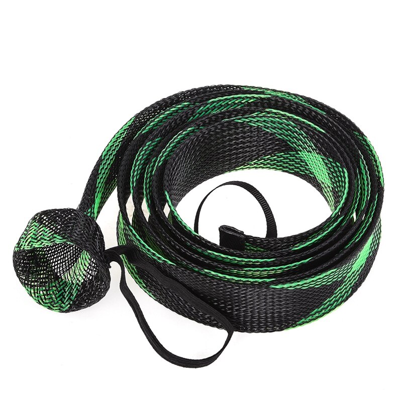 2Pc 3.5X190cm Elastische Hengel Beschermende Schede Netto Buis Cover Mouw Hengel Beschermhoes