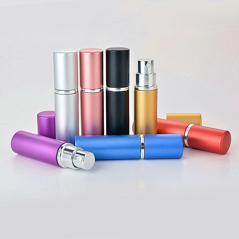 5ml rechargeable Mini vaporisateur de parfum en aluminium vaporisateur atomiseur vide contenants cosmétiques Portable voyage bouteille de parfum