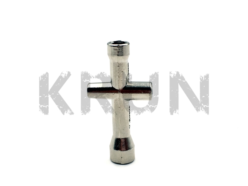 1PCS 4mm 5mm 5.5mm 7mm Cross Wrench Hex Socket Repair tools for 1/10 HSP Traxxas Tamiya HPI Kyosho RC Car D90 SCX10 RC Crawler