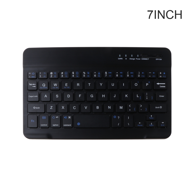 7/9/10 Inch Draadloze Bluetooth Lichtgewicht Oplaadbare Toetsenbord Mobiel Tablet Laptop Universele Toetsenbord Draagbare Reizen Ho