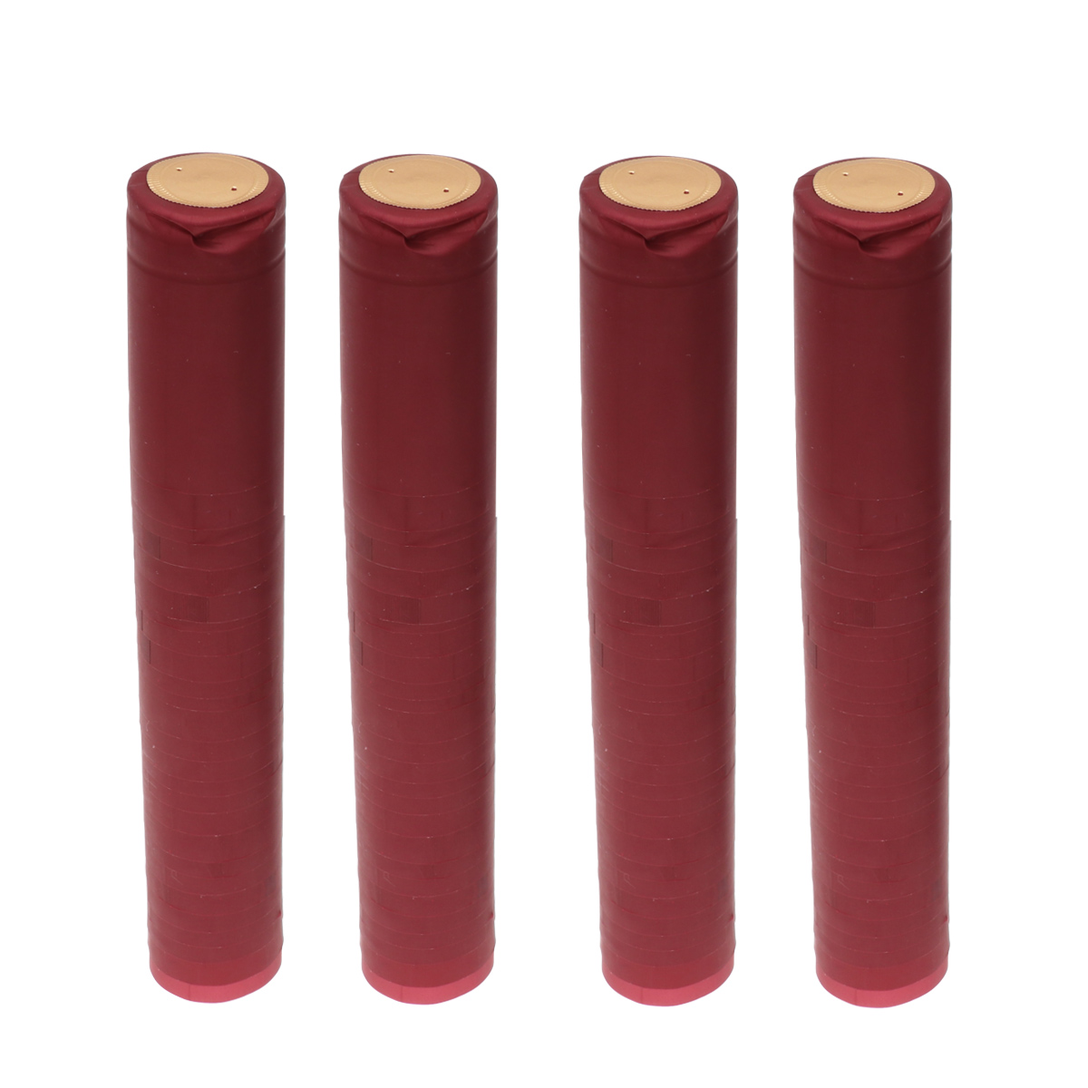 100Pcs Krimpkous Capsules Wijn Fles Capsules Wijn Krimpkous Cap Wijn Krimpfolie Wrap Voor Rechte Mond Fles (Rood,: YELLOW
