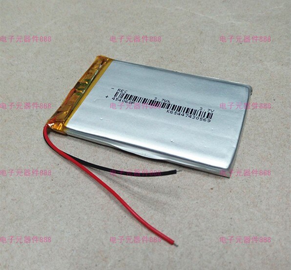 1500mAh 434060 3.7V lithium polymeer batterij 454060 auto telefoon smart home Oplaadbare Li-Ion Cell Oplaadbare Li-Ion Cel