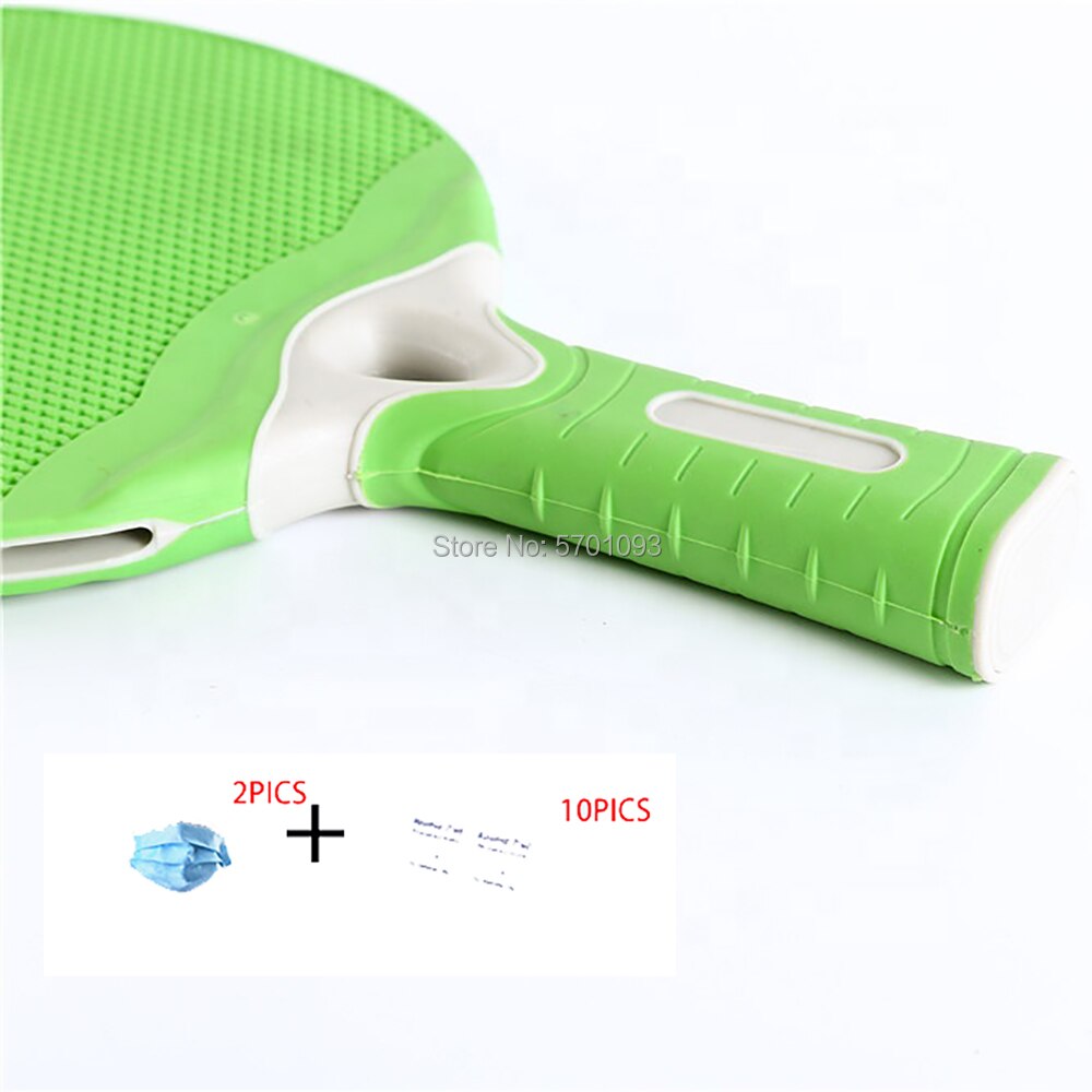 ping pong Outdoor Table Tennis Racket Plastic Ping Pong Racket Waterproof