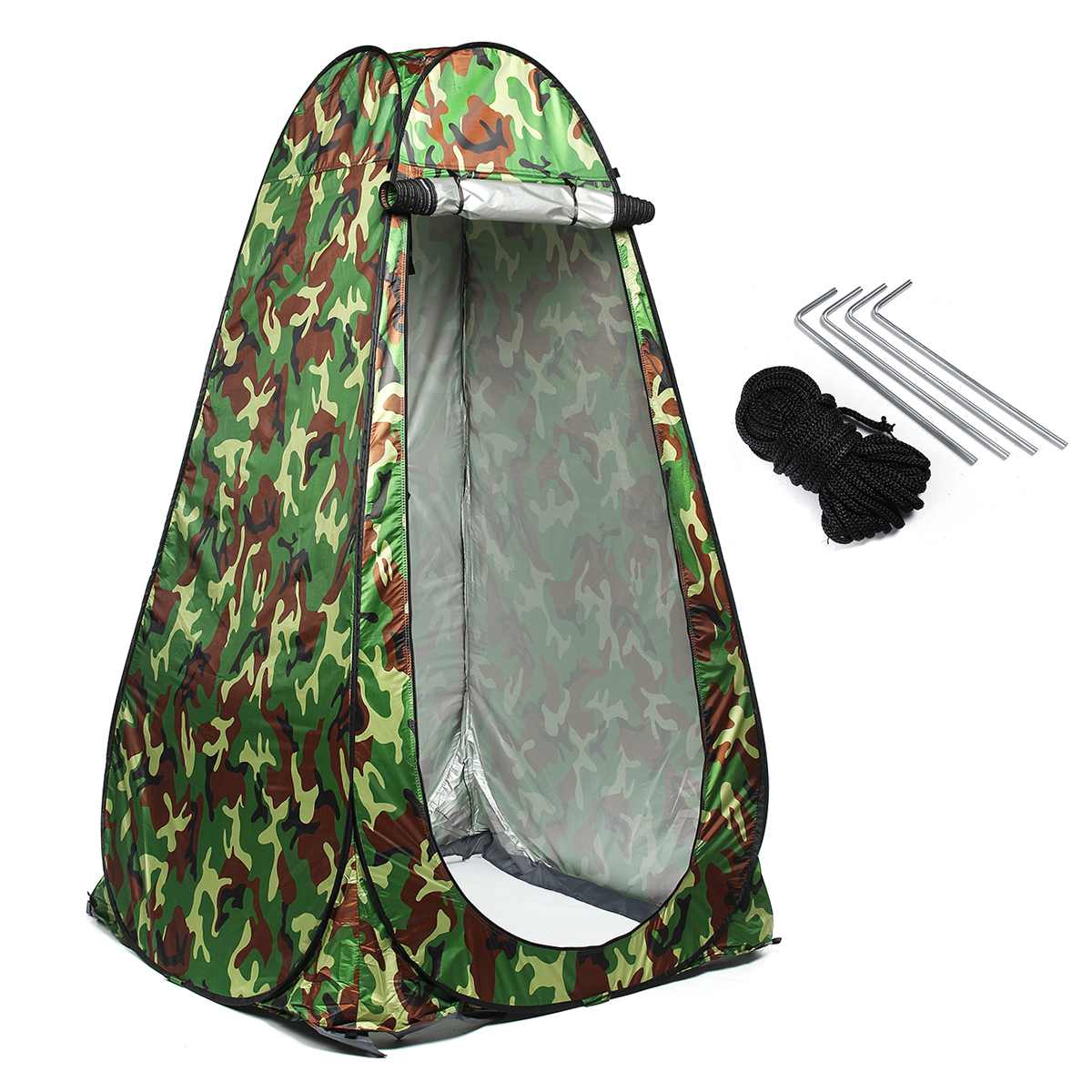 Draagbare Automatische Open Privacy Douche Toilet Tent Anti Uv Functie Outdoor Dressing Tent Fotografie Tent 1.5x1.5x1.9M: 1.2X1.2X1.9m