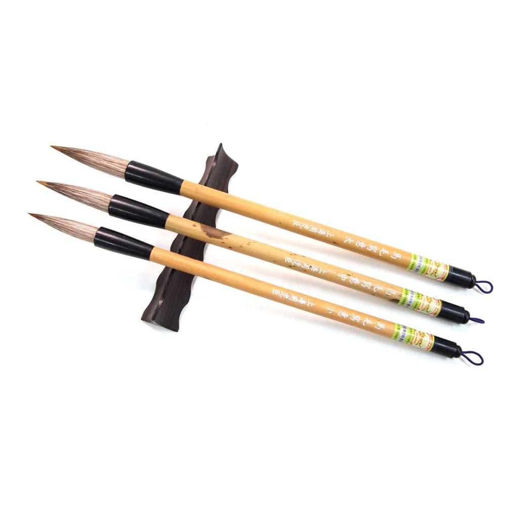 1 stück Zhou Hu Chen Pferd haar Chinesische Kalligraphie Schreiben Pinsel Chinesische Malerei Pinsel Stift Chinesische Studie Liefert