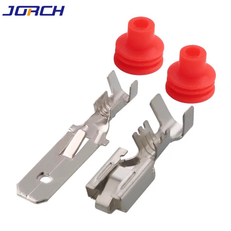 5 sarjaa 2 pin delphi ducon vesisäiliön tuulettimen jäähdyttimen pistoke toyota kartta anturin liitin uros ja naaras pistoke 15363993 15363990