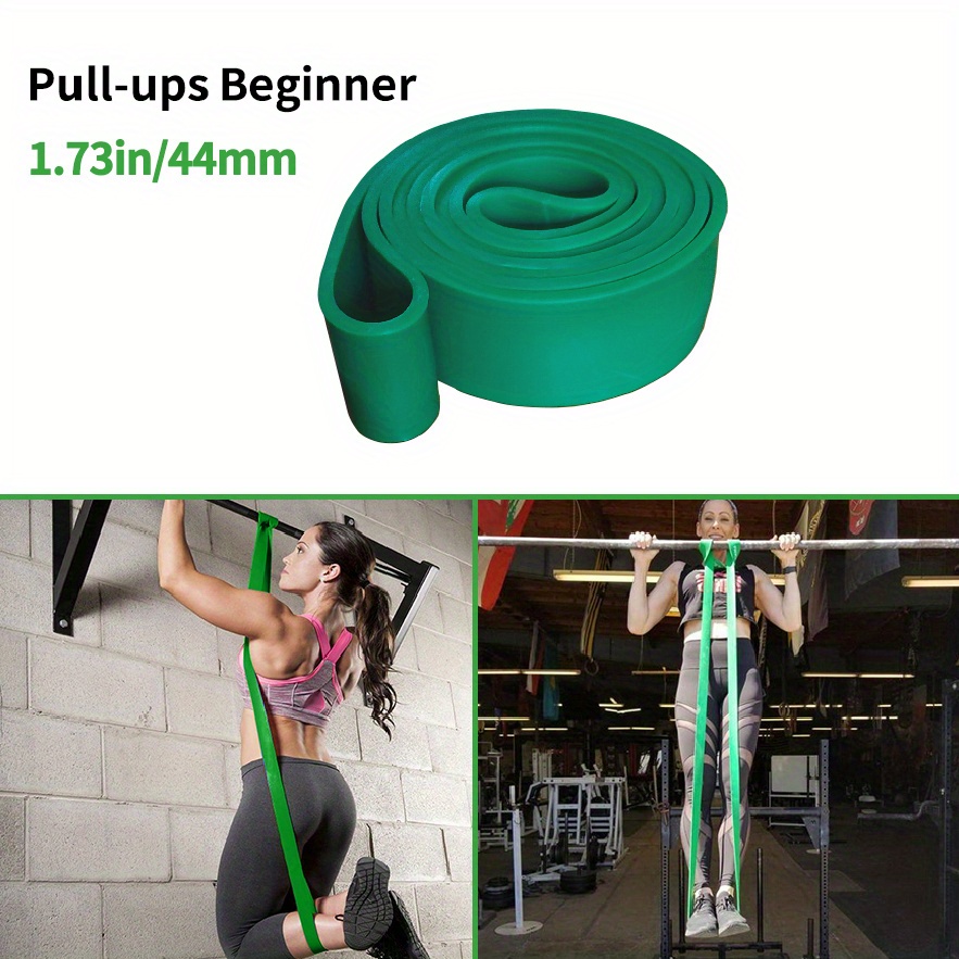 Resistance Bands Exercise Elastic Workout Ruber Loop Strength Rubber Band Gym Fitness Equipment Training Expander Unisex: green