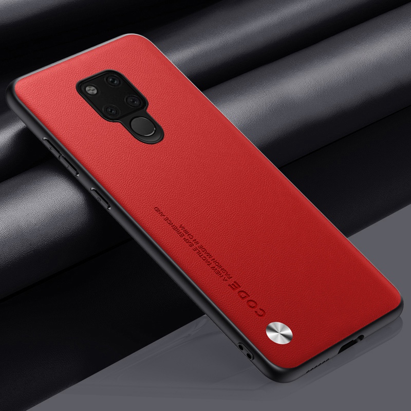 Luxury PU Leather Case For Huawei Mate 20 Pro 20X Cover Silicone Protection Phone Case For Huawei Mate 20 X 20Pro Mate20 Coque: ABS / Fluorescent Yellow